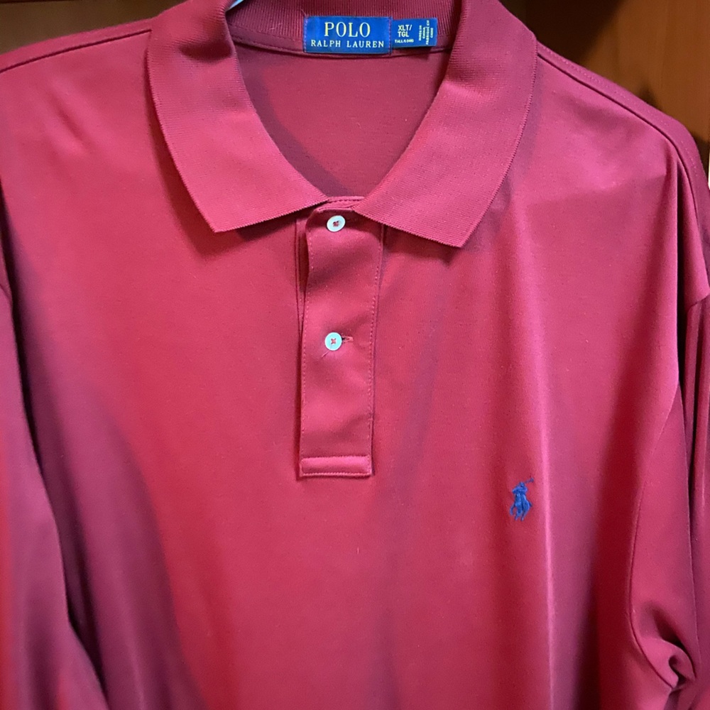 Red Polo short